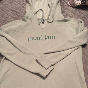 Pearl Jam Light Green Hoodie